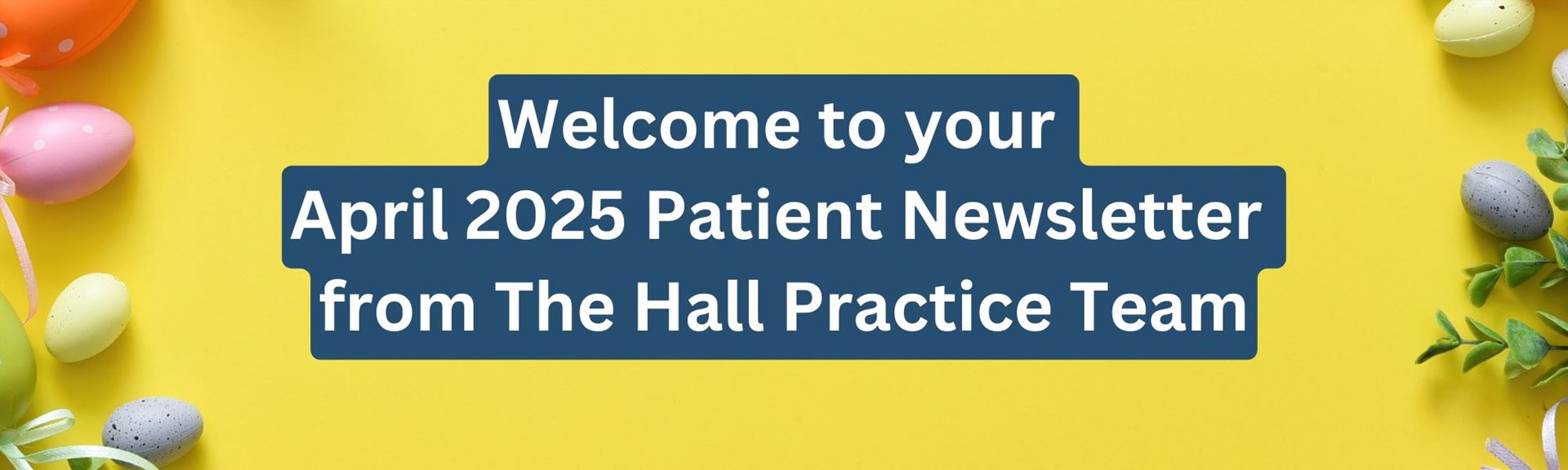 Newsletter Header April 2025